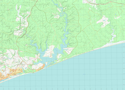 nswtopo 8522-3-N TYERS NORTH digital map