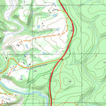 nswtopo 8522-3-N TYERS NORTH digital map