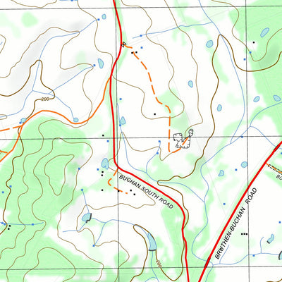 nswtopo 8522-4-N NOWA NOWA NORTH digital map