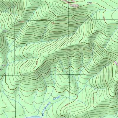 nswtopo 8523-1-S DEDDICK SOUTH digital map