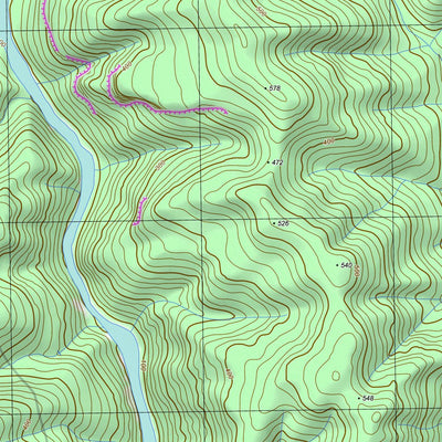 nswtopo 8523-2-N YALMY NORTH digital map