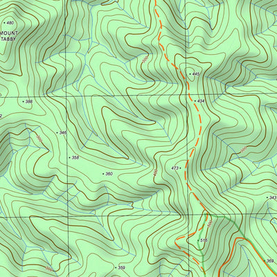 nswtopo 8523-2-S YALMY SOUTH digital map