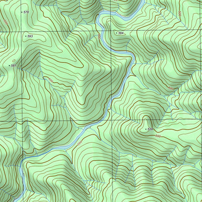 nswtopo 8523-3-N MURRINDAL NORTH digital map