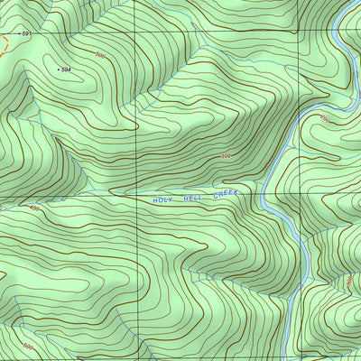 nswtopo 8523-3-S MURRINDAL SOUTH digital map
