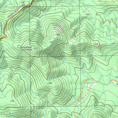 nswtopo 8524-2-S WILLIS SOUTH digital map