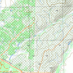 nswtopo 8623-1-S BENDOC SOUTH digital map