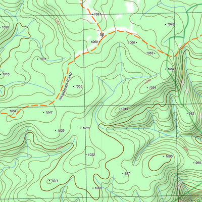nswtopo 8623-2-N ELLERY NORTH digital map