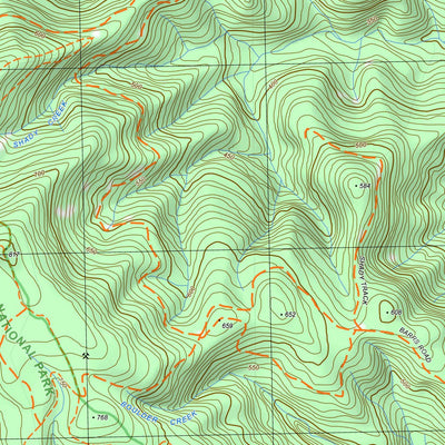 nswtopo 8623-2-S ELLERY SOUTH digital map
