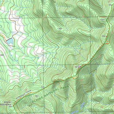 nswtopo 8623-4-N BONANG NORTH digital map