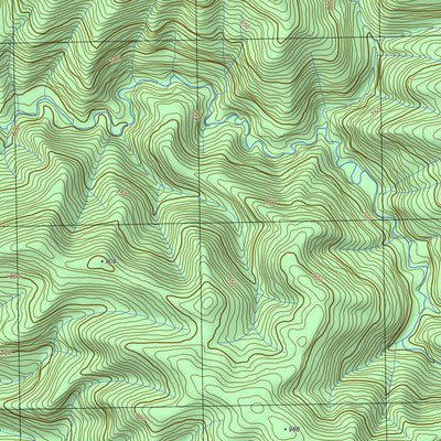 nswtopo 8623-4-S BONANG SOUTH digital map