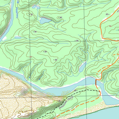 nswtopo 8722-2-N EVERARD NORTH digital map