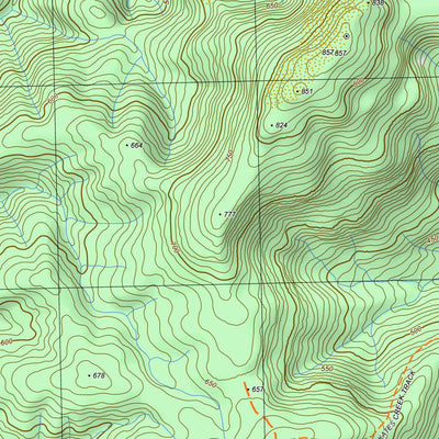 nswtopo 8723-3-S COMBIENBAR SOUTH digital map