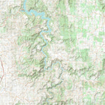 nswtopo 8732-S EUCHAREENA digital map