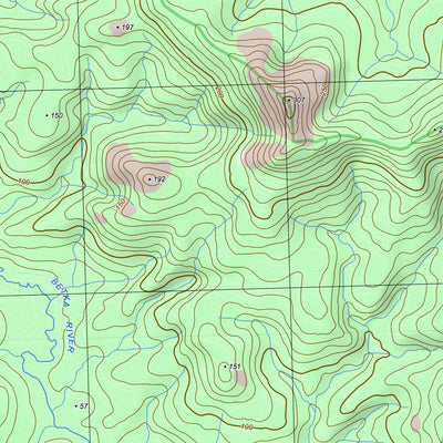 nswtopo 8822-4-N WINGAN NORTH digital map