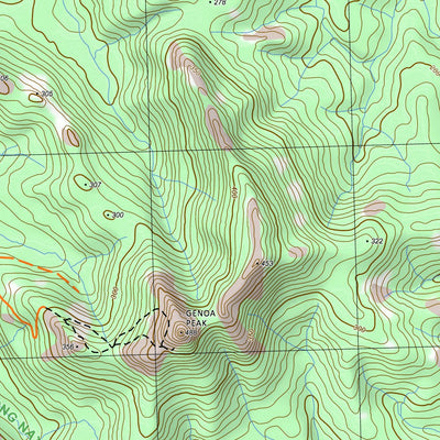 nswtopo 8822-4-N WINGAN NORTH digital map