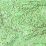 nswtopo 8930-1N MOUNT WILSON digital map