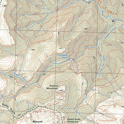 nswtopo The Budawangs: A Bushwalker's Guide (West) digital map