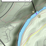 NW River Maps Deschutes River Meadowcamp SC Whitewater Run IV/IV+ digital map