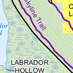 NYSDEC Labrador Hollow Unique Area digital map