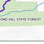 NYSDEC Yellow Barn State Forest digital map