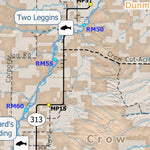 Off The Grid Maps Bighorn River digital map