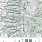 Off The Grid Maps Bitterroot River Darby to Victor digital map