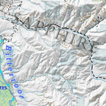 Off The Grid Maps Bitterroot River Victor to Missoula digital map