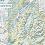 Off The Grid Maps Boulder River digital map