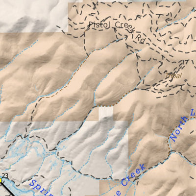 Off The Grid Maps Jocko River Lower digital map