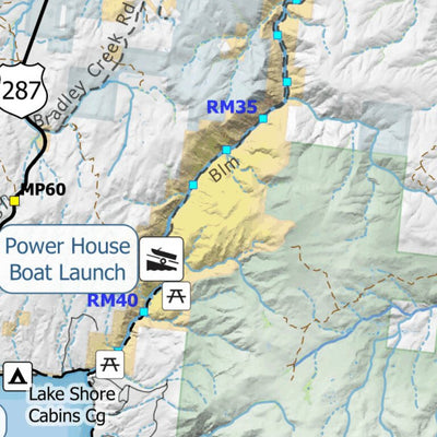Off The Grid Maps Madison River Ennis to Three Forks digital map