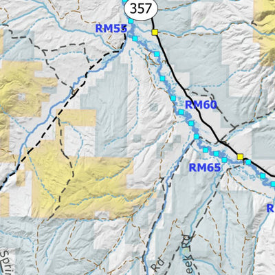 Off The Grid Maps Ruby River digital map