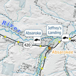 Off The Grid Maps Stillwater River digital map