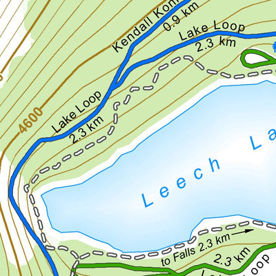 Ohanapecosh Maps White Pass Nordic Center Trails digital map