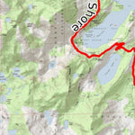 Olympic Bike Shop Lake Tahoe - Bike Loop digital map