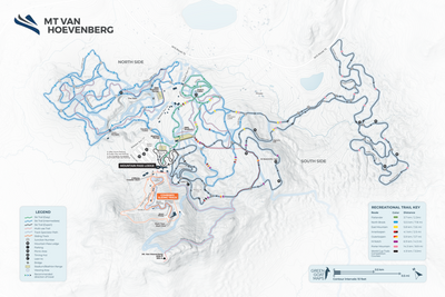 Mt Van Hoevenberg Trail Map Preview 1