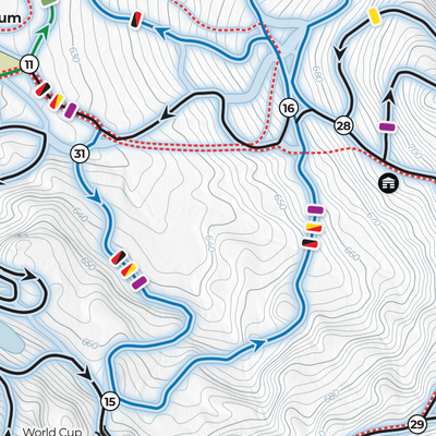 Mt Van Hoevenberg Trail Map Preview 2