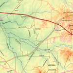 Hinds County, Mississippi (topo) Preview 2