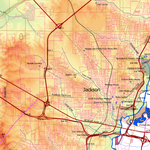 Hinds County, Mississippi (topo) Preview 3