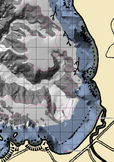 OpenDiveSites Bathyscope Dive Maps: NOAA Monastery Detail bundle exclusive
