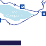 Mont Grand Fonds - Carte de pistes de ski de fonds Preview 2