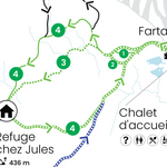 Mont Grand Fonds - Carte de pistes de ski de fonds Preview 3