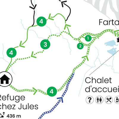 Mont Grand Fonds - Carte de pistes de ski de fonds Preview 3