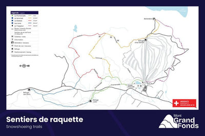 Mont Grand Fonds - Carte sentier de raquette Preview 1