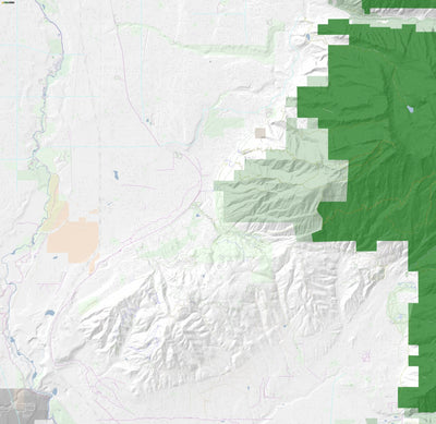 Orbital View, Inc. Corner Canyon - Hike and Equestrian digital map