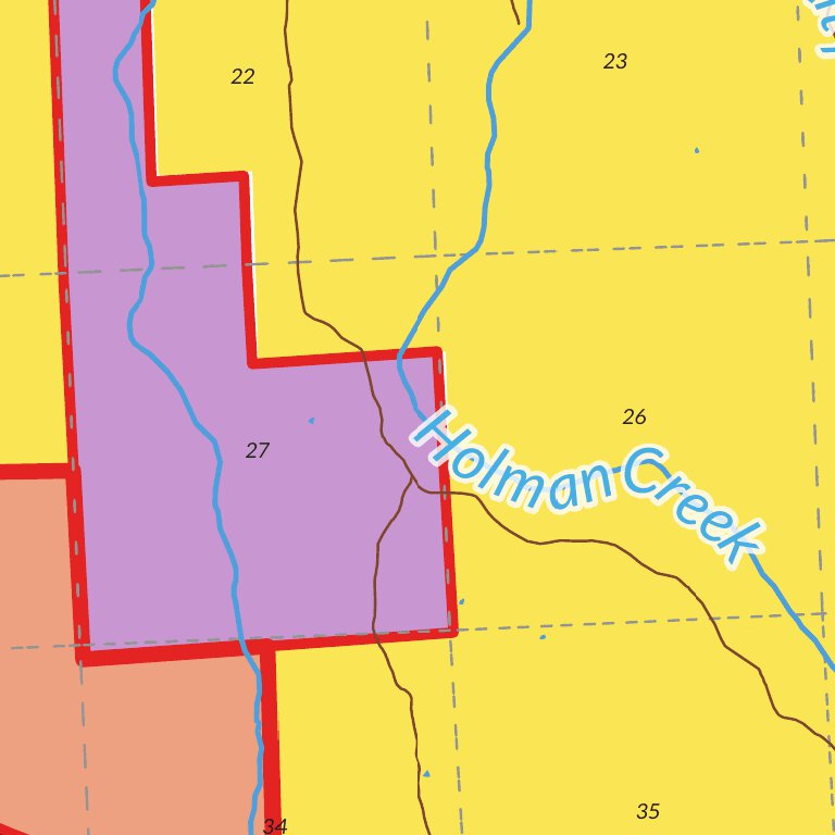 Troy Ranches Map by Oregon Department of Fish and Wildlife | Avenza Maps