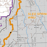 Oregon Department of Fish and Wildlife Wenaha - Manulife/Green Diamond digital map