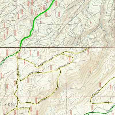 Crescent Oregon Overland Adventure Routes Base Map Preview 3