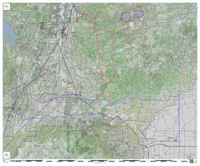 Oregon Winter Overland Adventure Route Preview 1