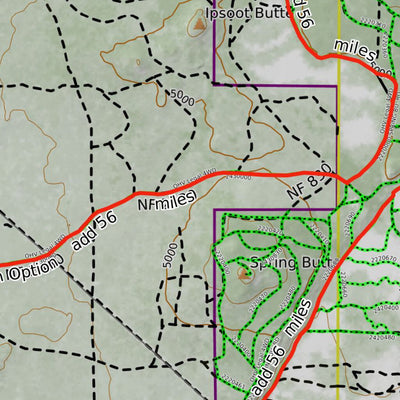 Oregon Winter Overland Adventure Route Preview 2