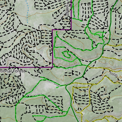 Oregon Winter Overland Adventure Route Preview 3